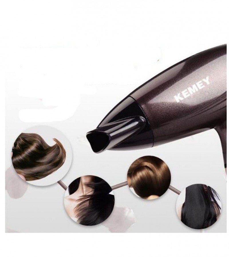 Kemei KM-3272 foldable 2000 high power hair dryer