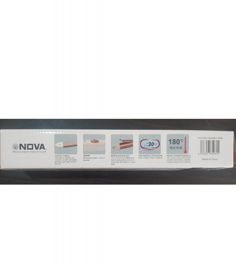 Nova hair straightener model: NHC-168
