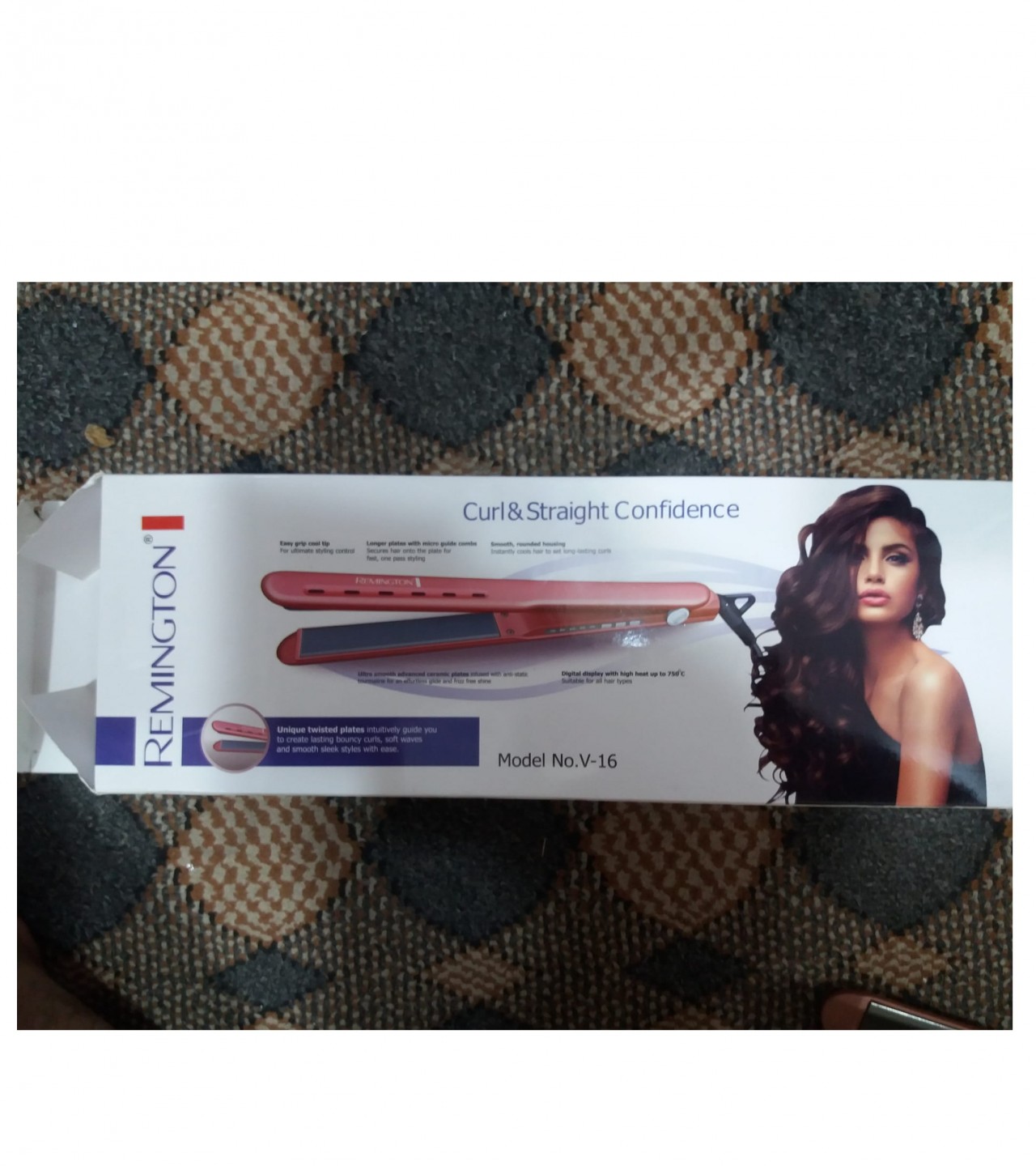 REMINGTON PROFESSIONAL HAIR STRAIGHTENER & CURLER